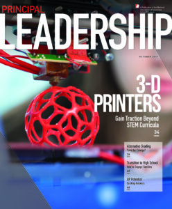 Principal Leadership October 2017 cover image