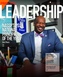 Principal Leadership January 2018 cover image