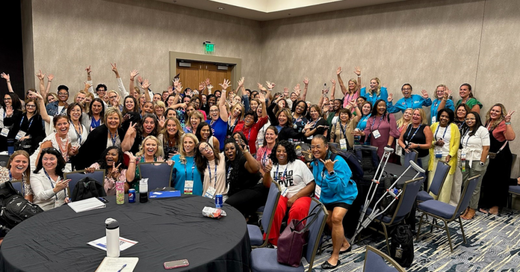 Members of the Women in School Leadership Network at Ignite last summer.