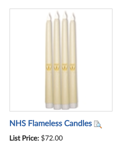 NHS Flameless Candles